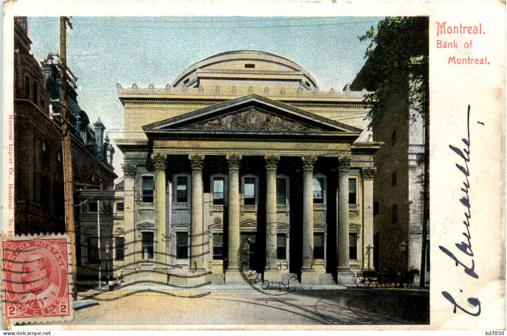 Montreal - Bank Of Montreal - Canada - Autres & Non Classés