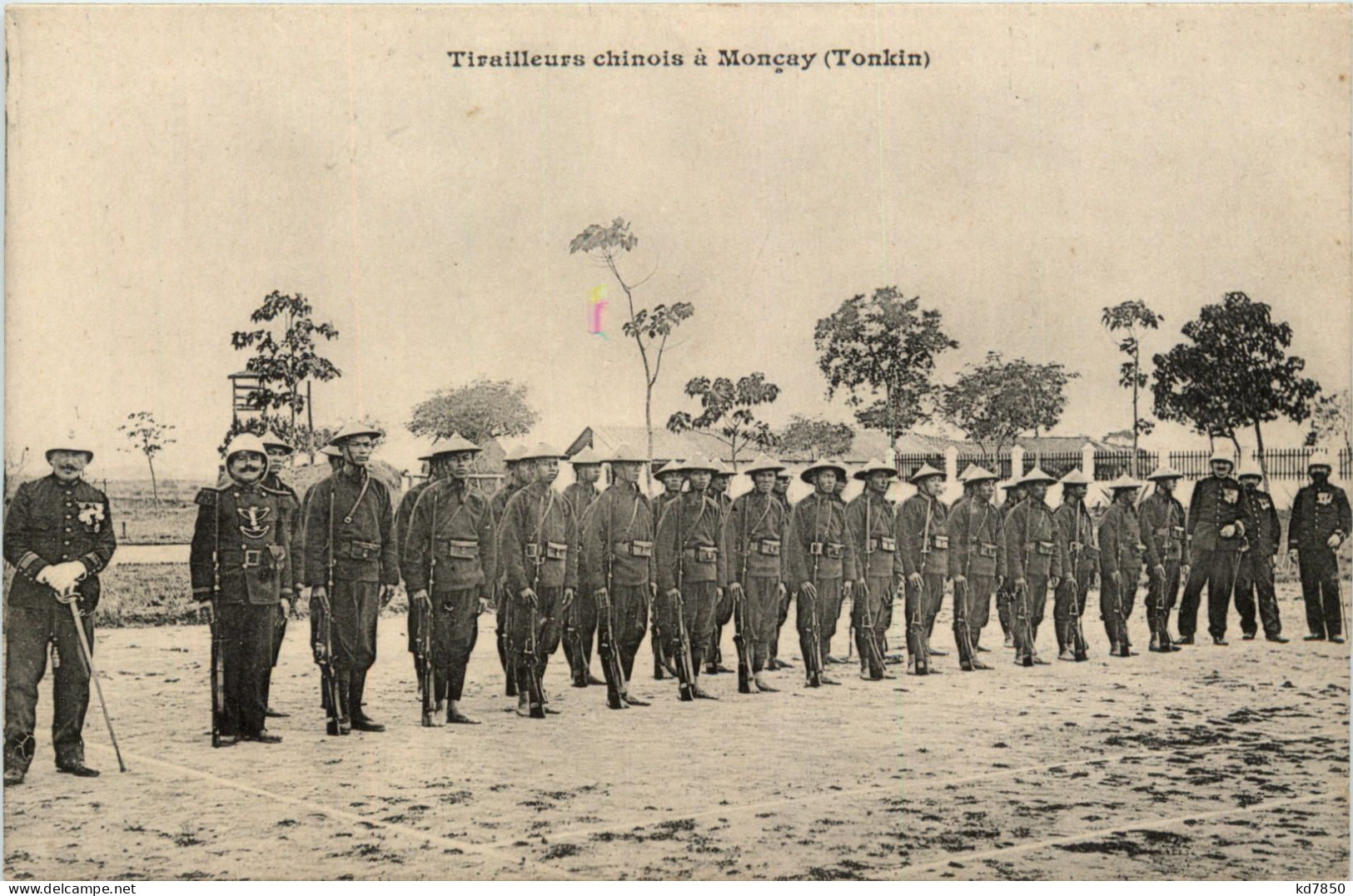 Tonkin - Tirailleurs Chinois A Moncay - Vietnam