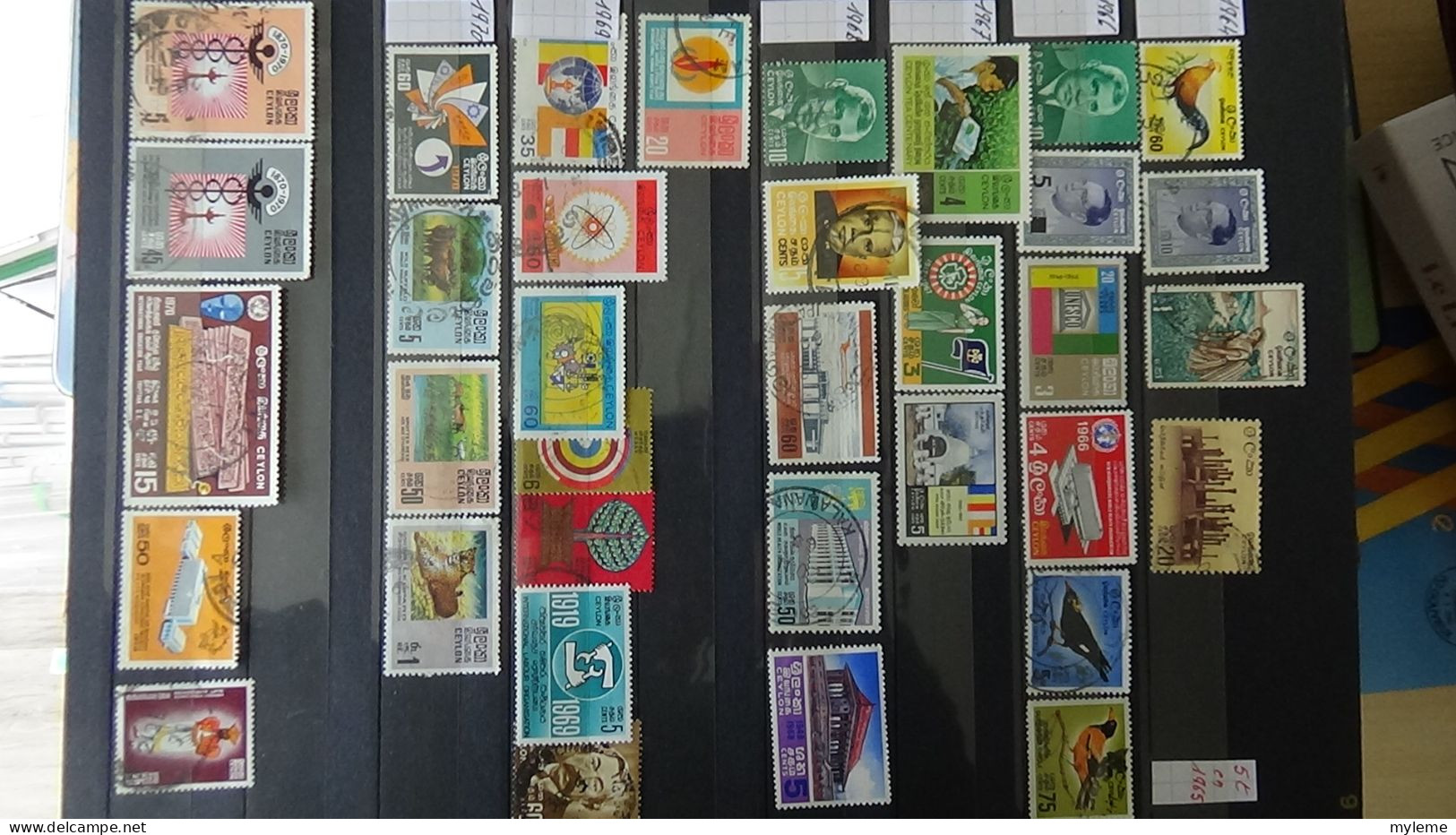 BG2 Ensemble de timbres de divers pays + France PA N° 15 ** Cote 1500 euros. A saisir !!!