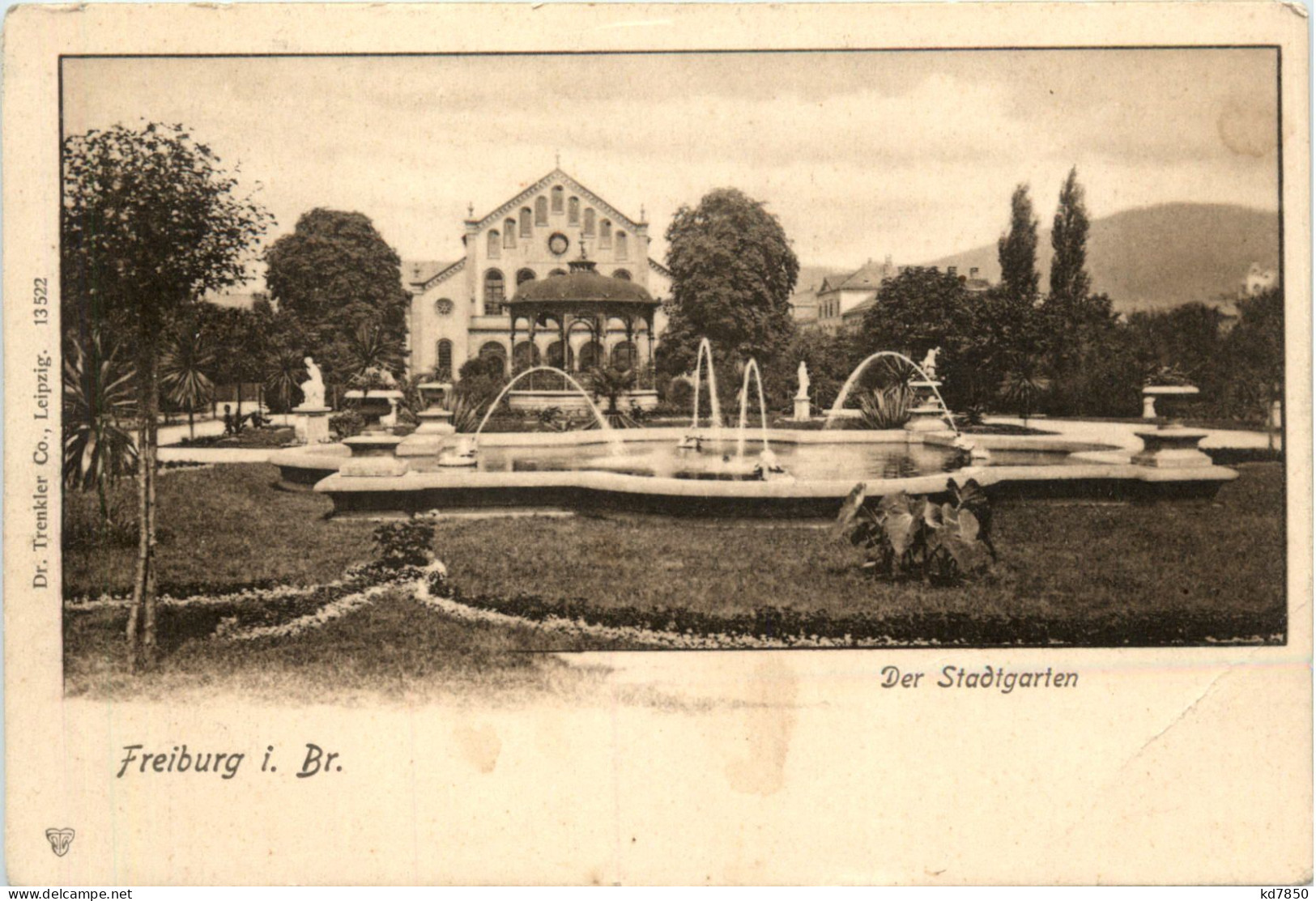 Freiburg I.Br., Der Stadtgarten - Freiburg I. Br.