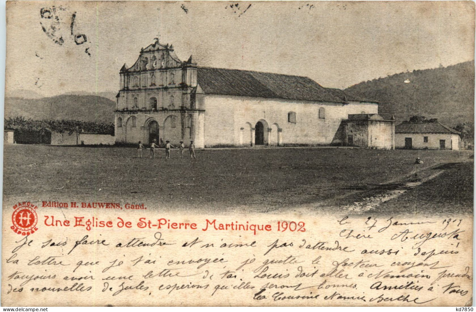Martinique - Saint Pierre 1902 - Andere & Zonder Classificatie
