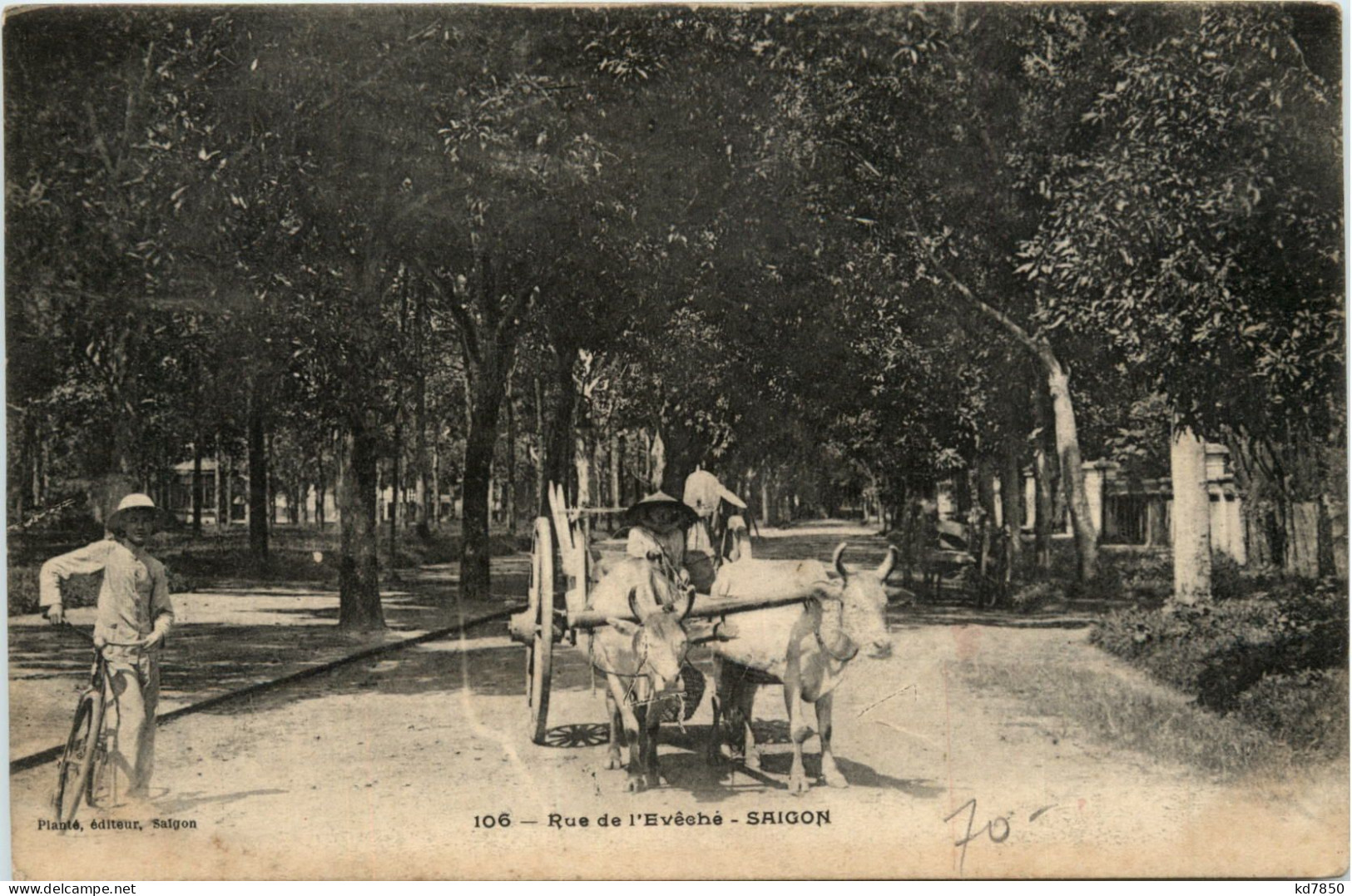 Saigon - Rue De L Eveche - Vietnam