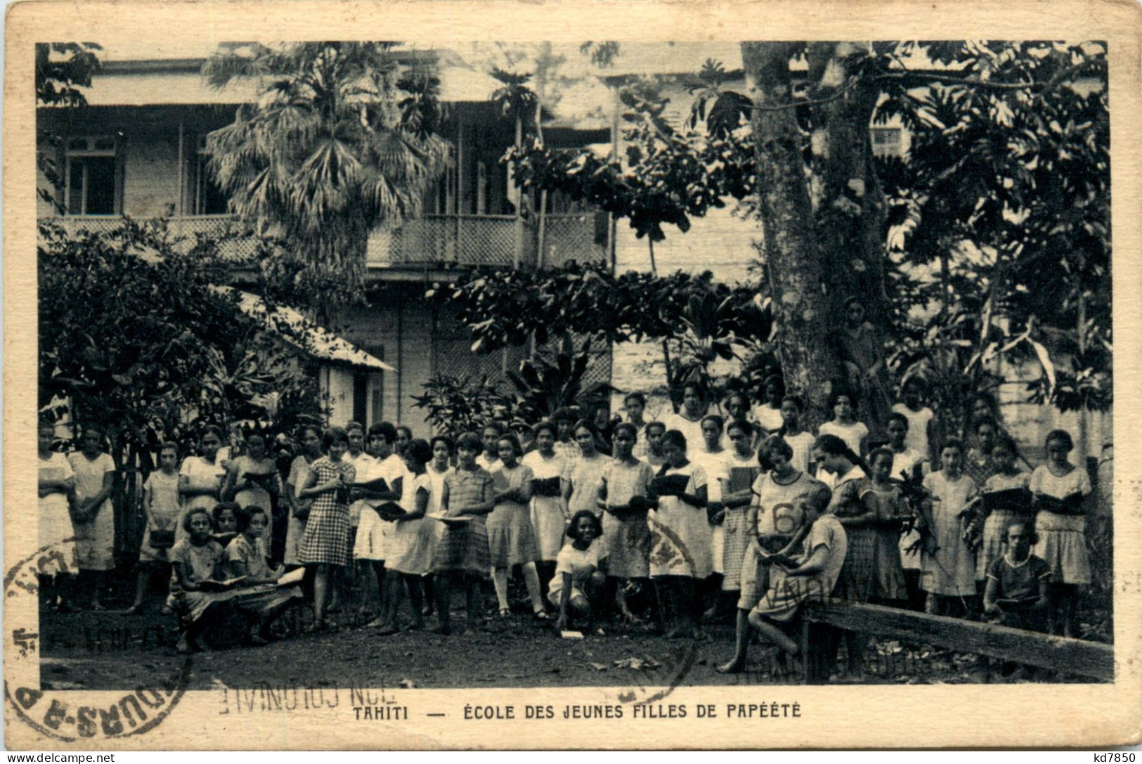 Tahiti - Ecole Des Jeunes Filles - Tahiti