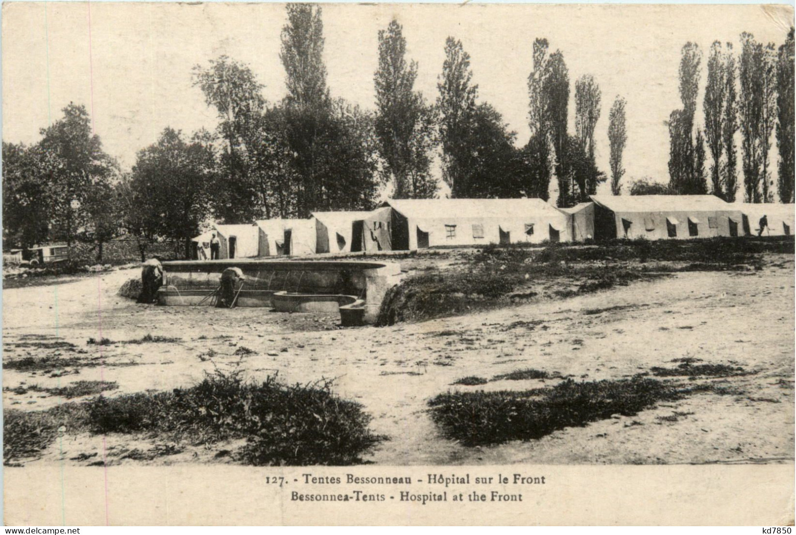 Bessonnea Tents - Hospital At The Front - Griechenland