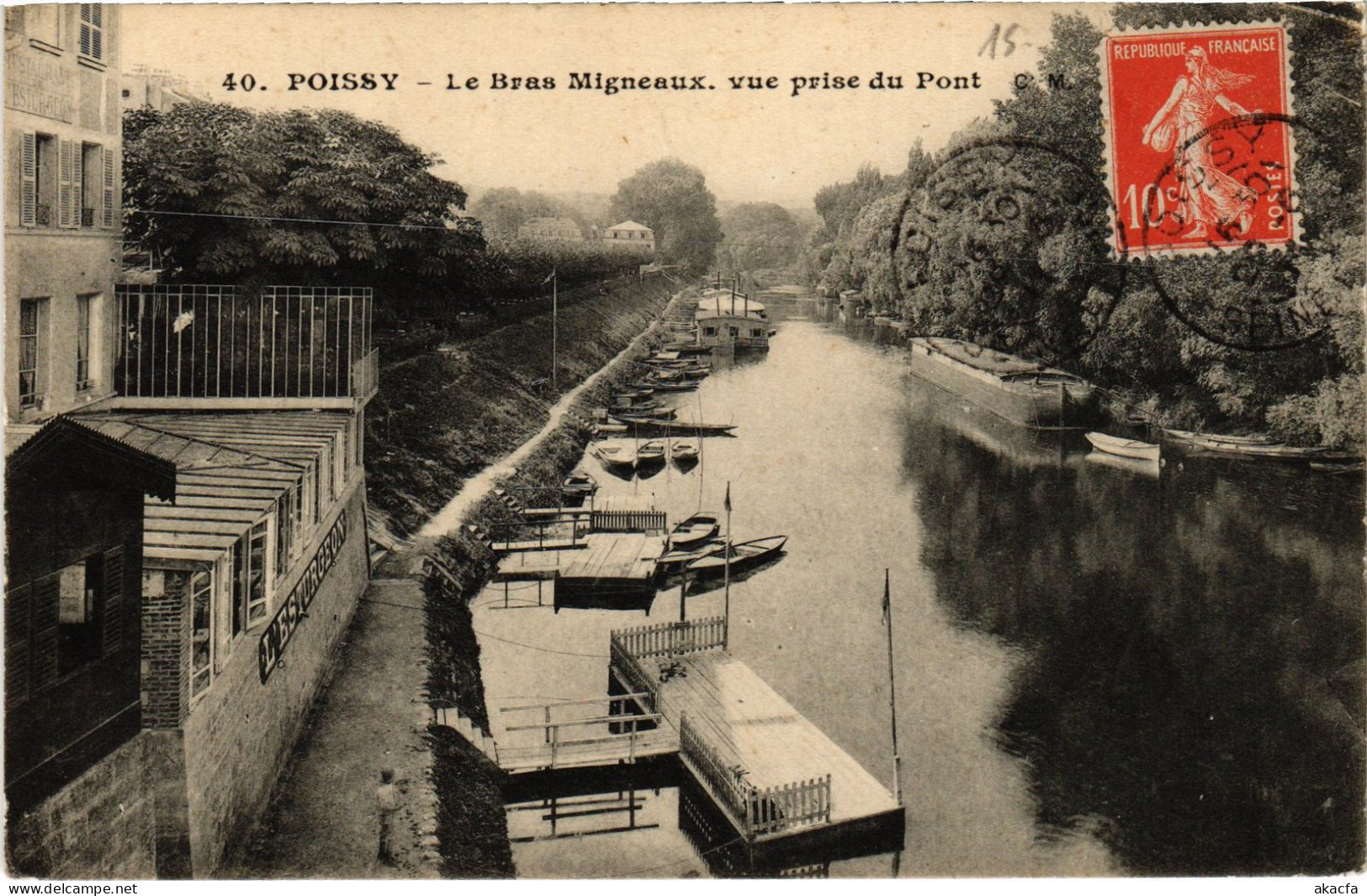 CPA Poissy Bras Migneaux (1390939) - Poissy