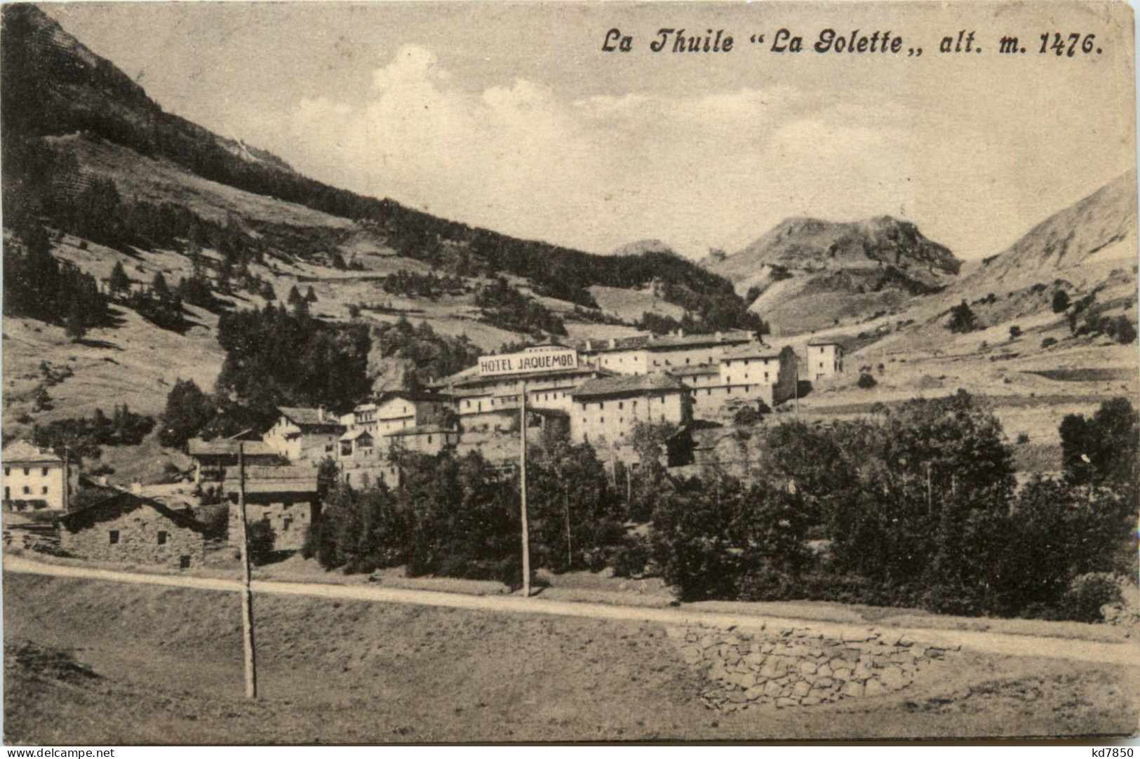 Valle D Aoste - La Thuile - Hotel Jacquemod - Andere & Zonder Classificatie