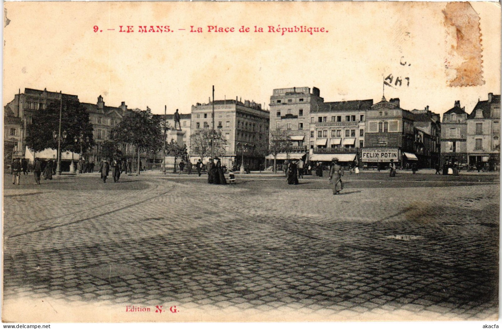 CPA Le Mans Place De La République (1390682) - Le Mans