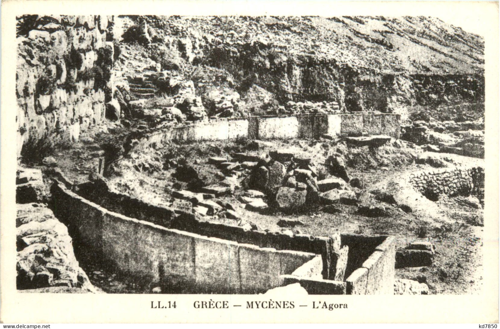 Mycenes - L Agora - Griechenland