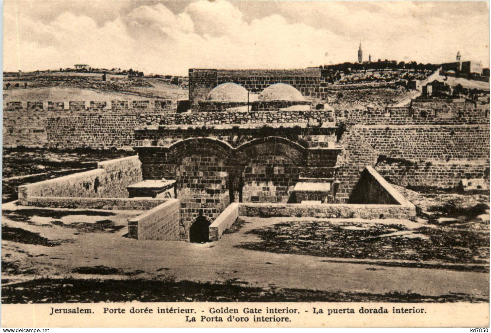 Jerusalem - Golden Gate Interior - Israël