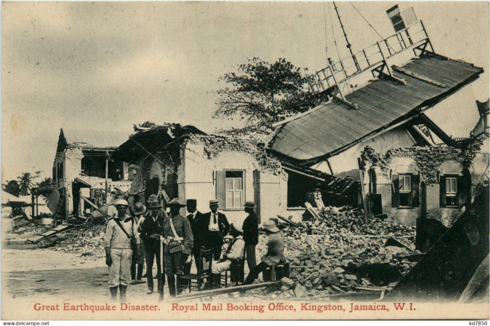 Jamaica - Kingston - Great Earthquake Disaster - Jamaïque