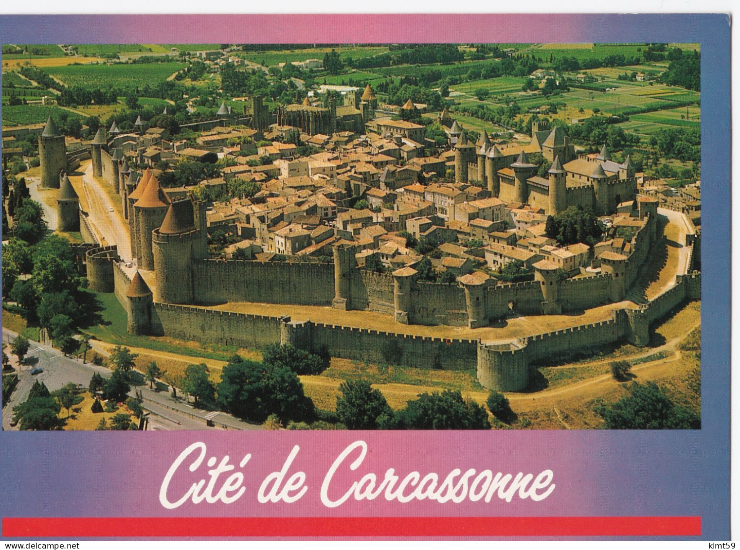 Cité De Carcassonne -  Vue Générale Aérienne - Carcassonne