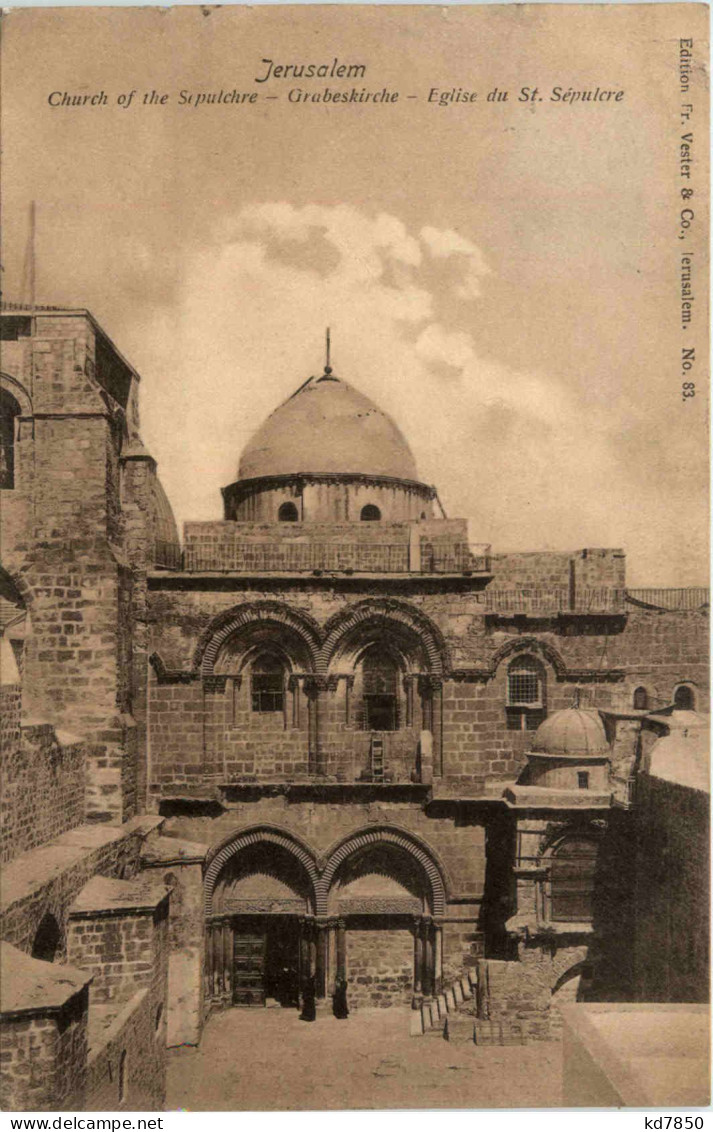 Jerusalem - Church Of The Sepulchre - Israël