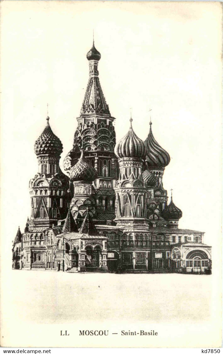 Moscou - Saint Basile - Russia