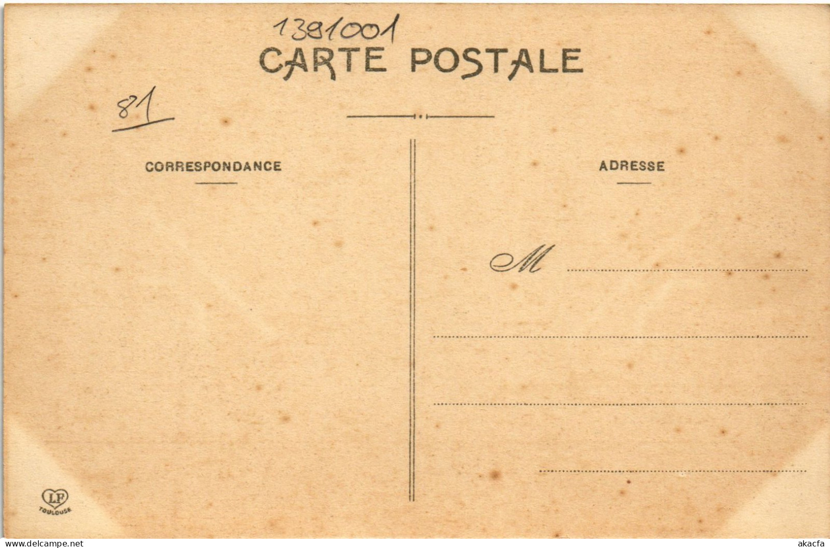 CPA Burlats Vieille Tour De La Vistoure (1391001) - Andere & Zonder Classificatie