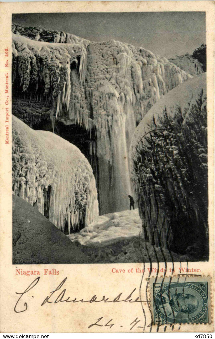 Niagara Falls - Cave Of The Winds In Winter - Other & Unclassified