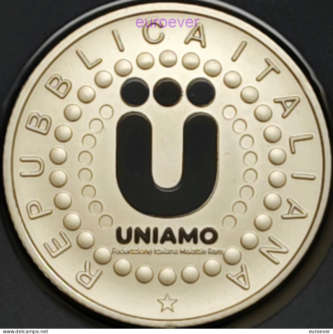 5 Euro Gedenkmünze 2024 Italien / Italy / Italia - UNIAMO Nur Aus BU KMS - In Farbe - Italie