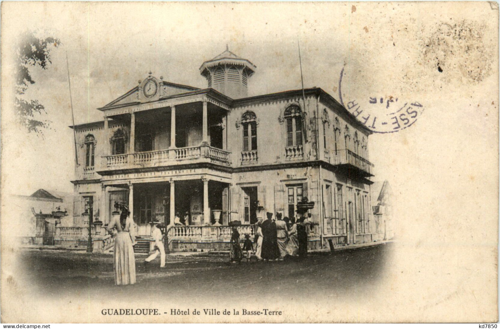 Guadeloupe - Hotel De Ville De La Basse-Terre - Autres & Non Classés