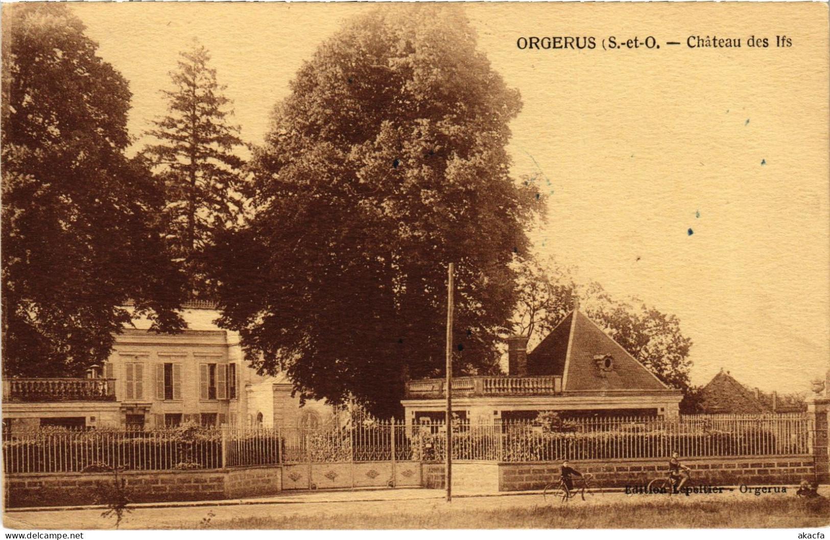 CPA Orgerus Le Chateau Des Ifs (1390936) - Other & Unclassified