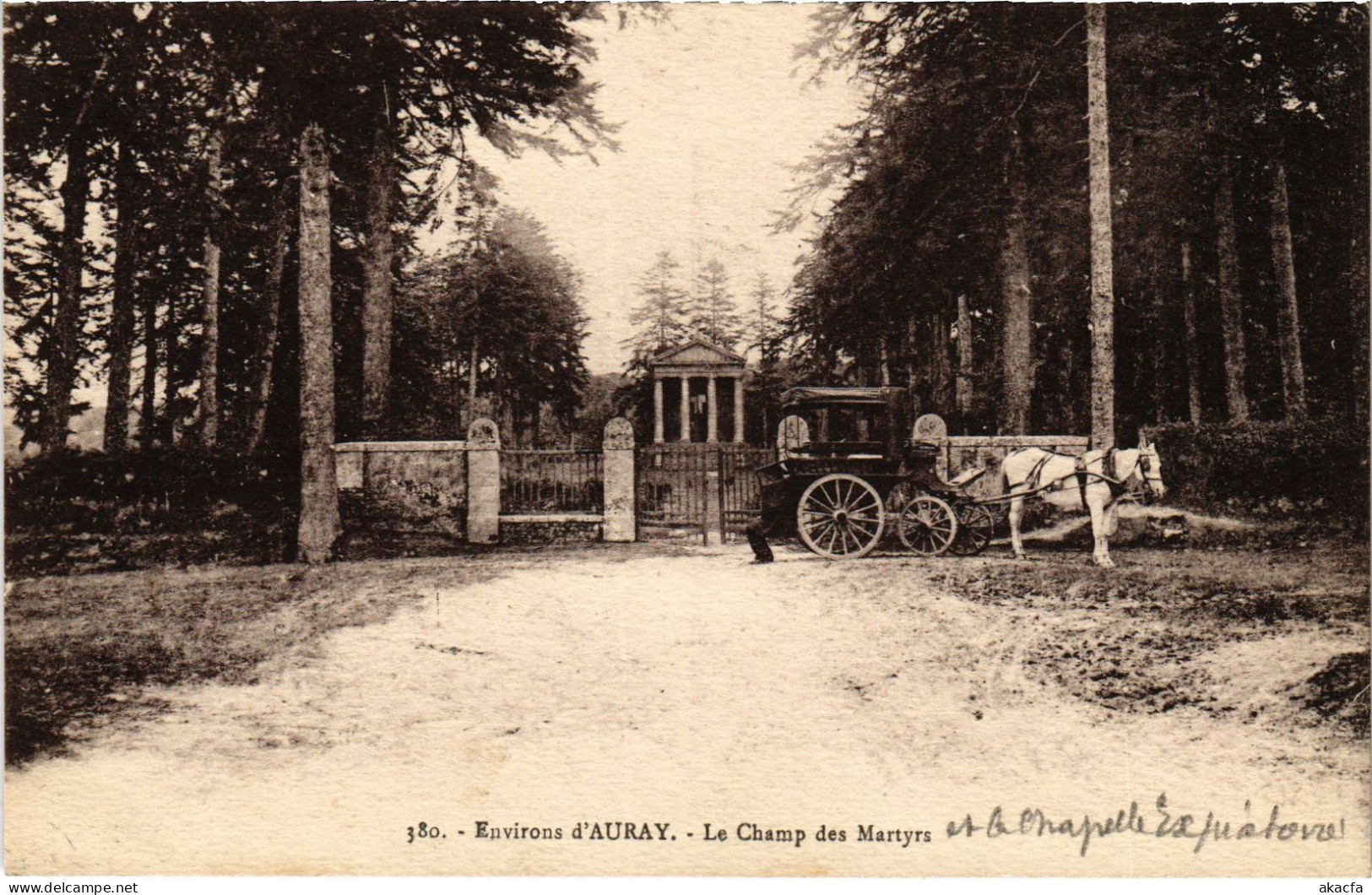 CPA Env. De Auray Champ De Martyrs (1279860) - Auray