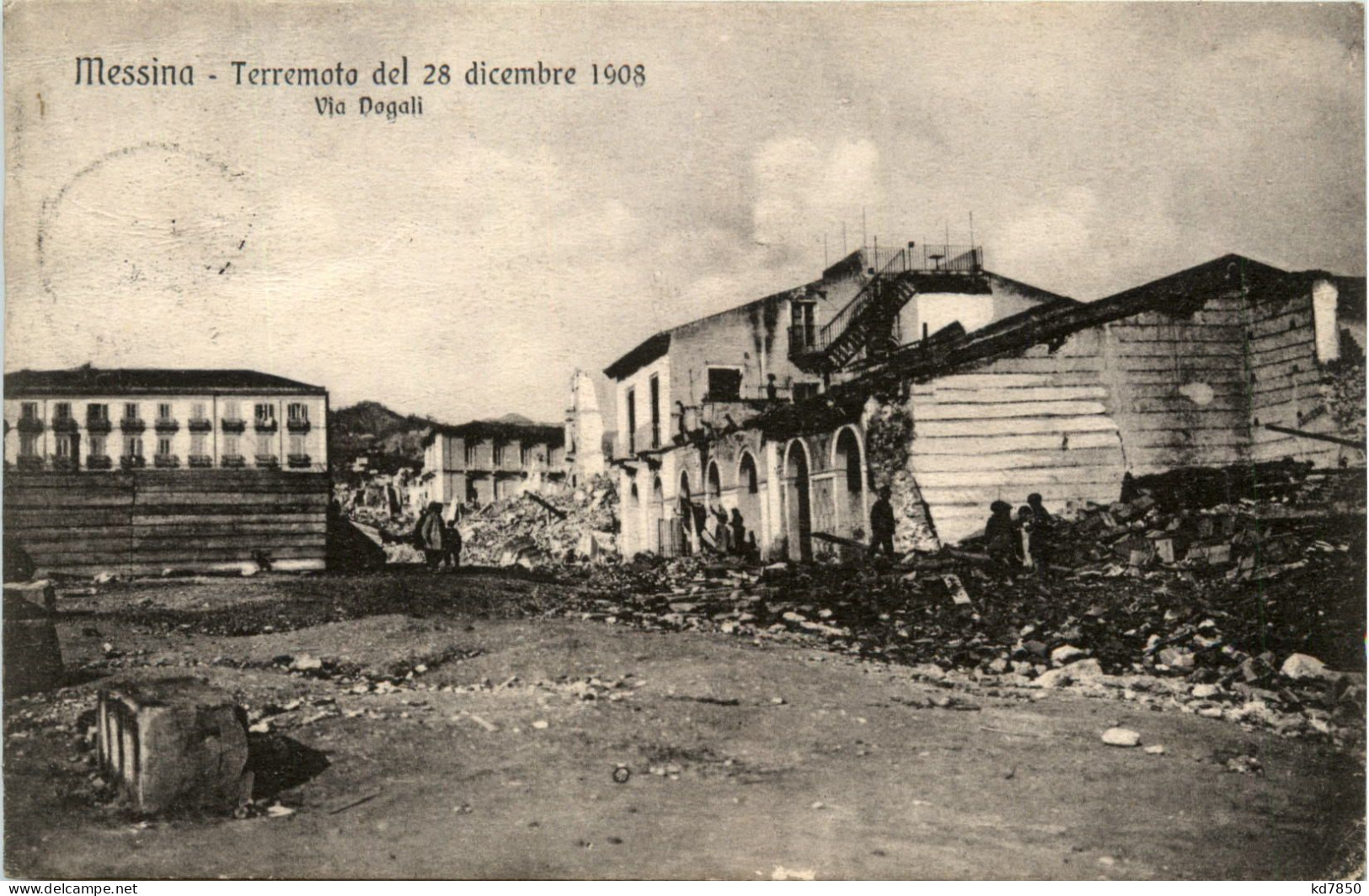 Messina - Terremoto Del 1908 - Messina