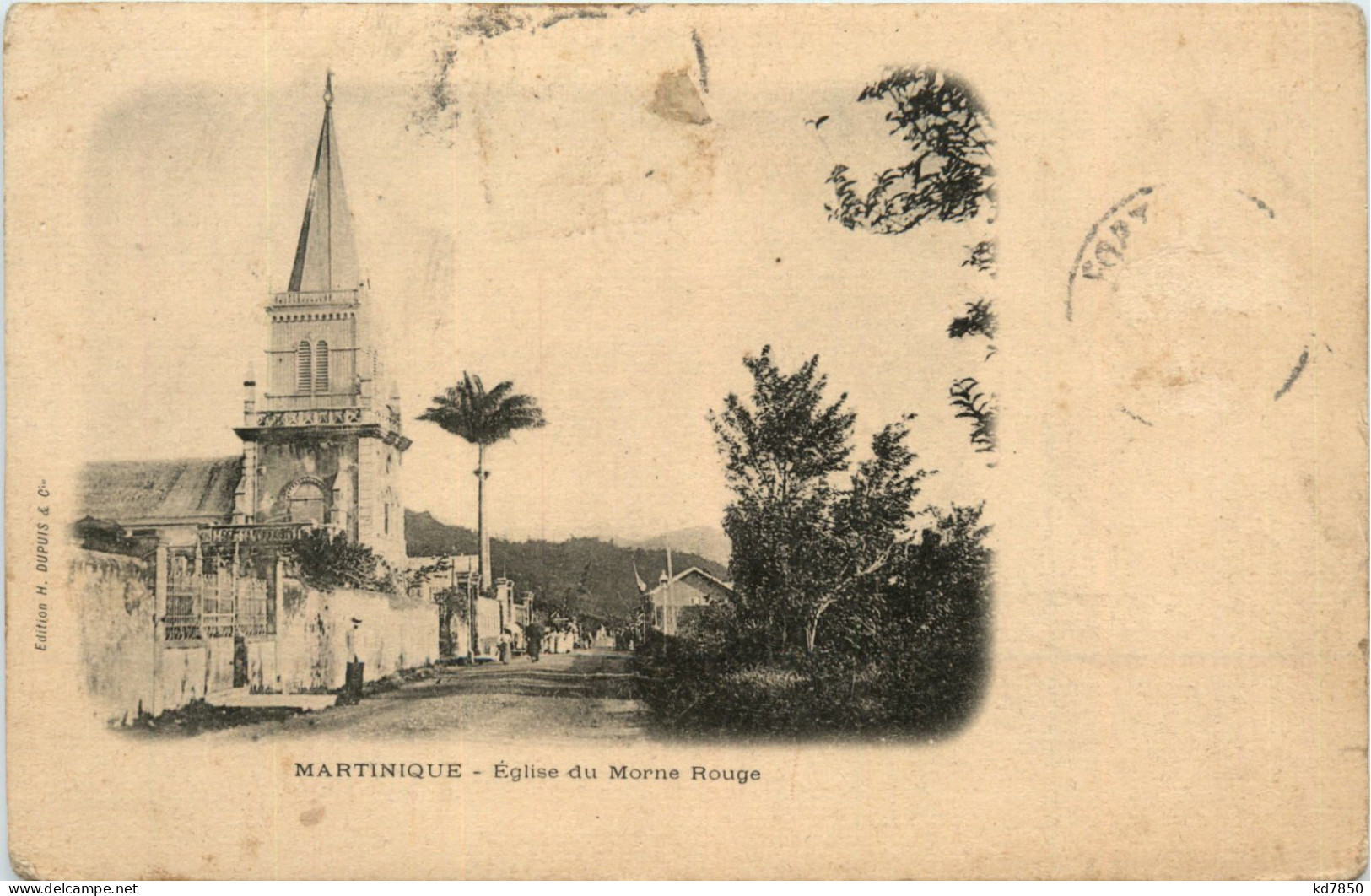 Martinique - Eglise Du Morne Rouge - Autres & Non Classés