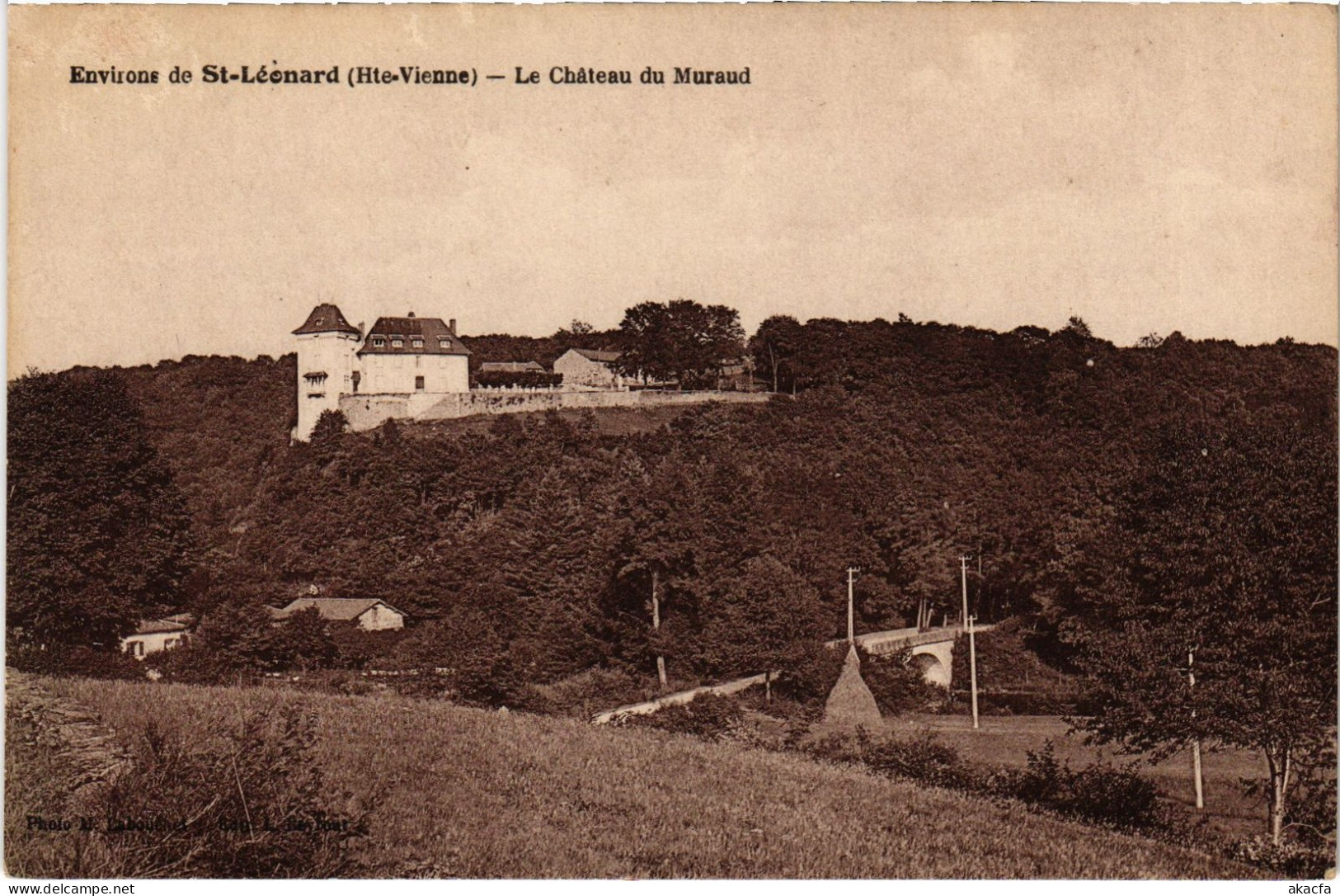 CPA St-Léonard Le Chateau Du Muraud (1391082) - Saint Leonard De Noblat
