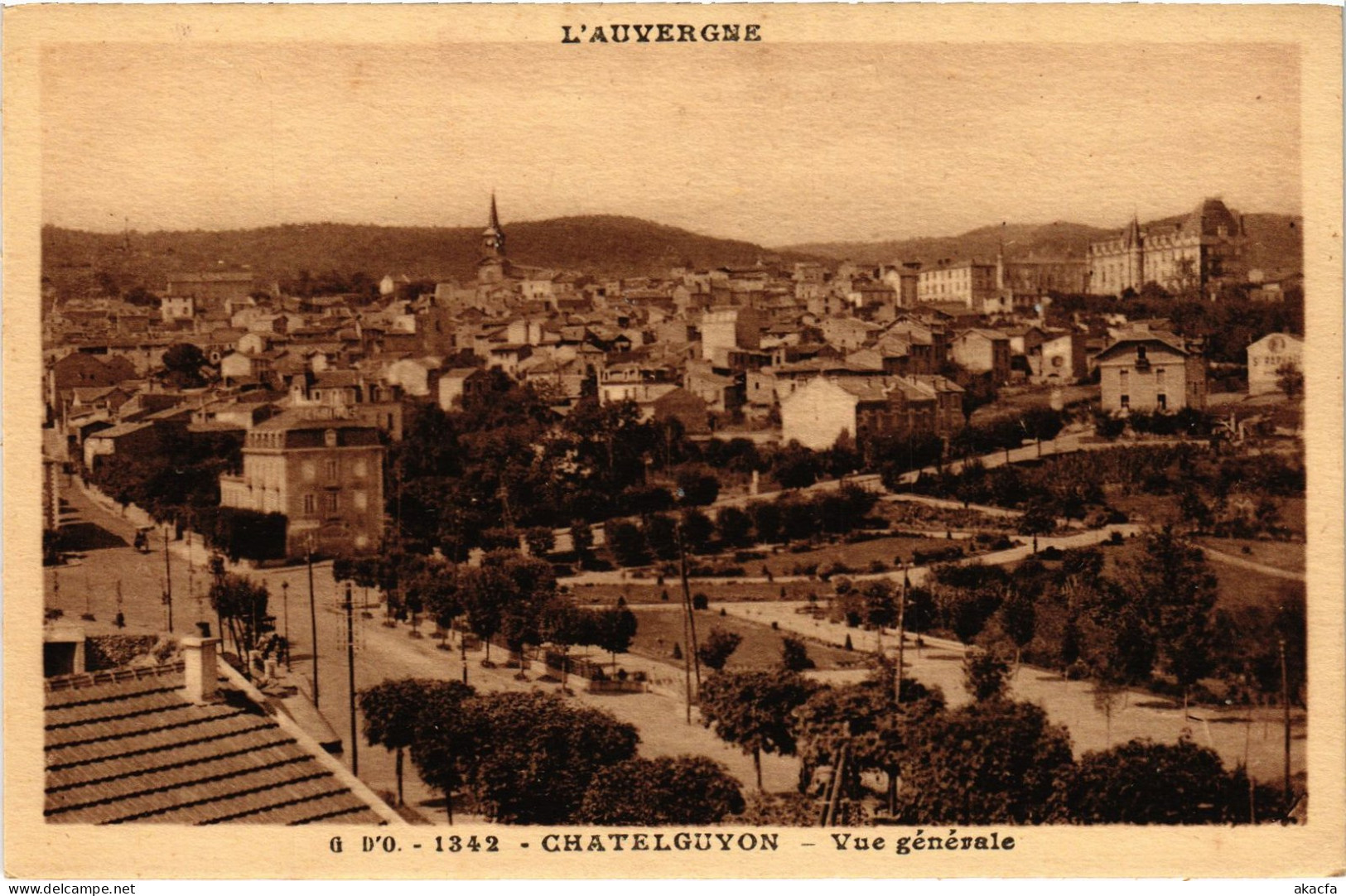 CPA Auvergne Chatel-Guyon Vue Générale (1390111) - Châtel-Guyon