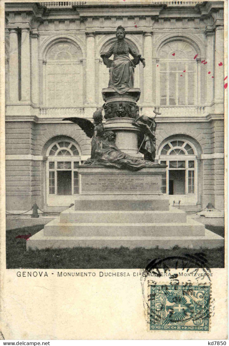 Genova - Monumento Duchessa - Genova (Genua)