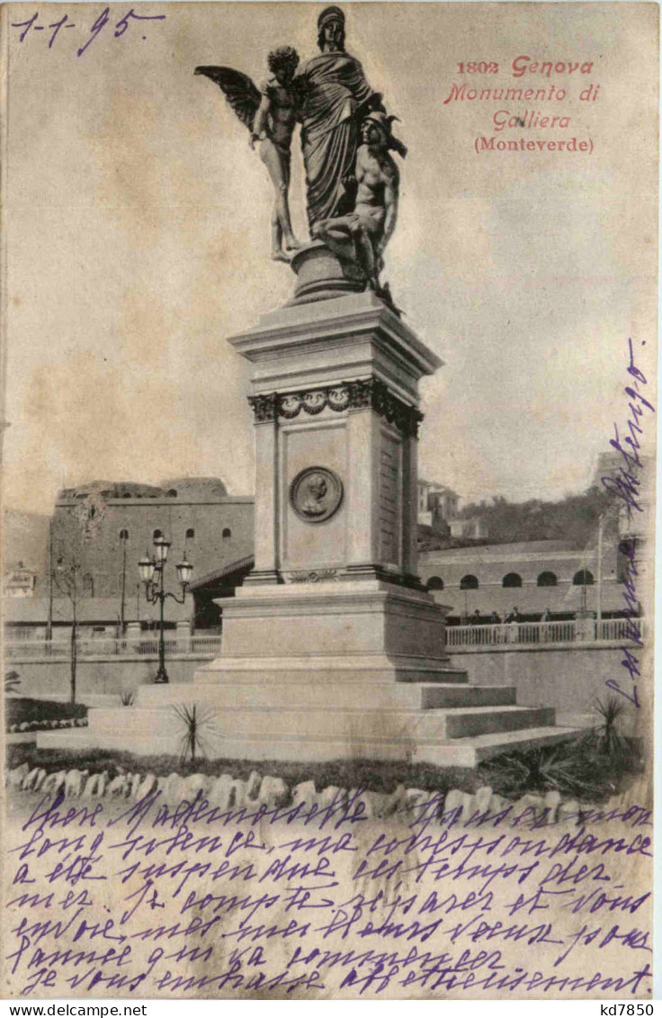 Genova - Monumento Di Galliera - Genova (Genoa)