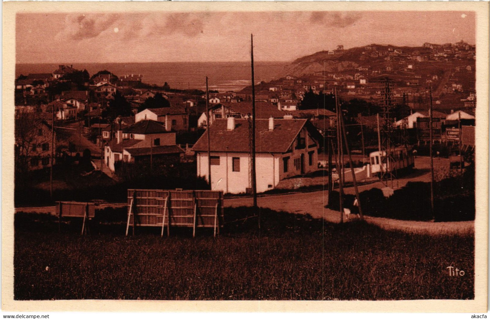 CPA Pays Basque Guéthary Vue Générale (1390163) - Guethary