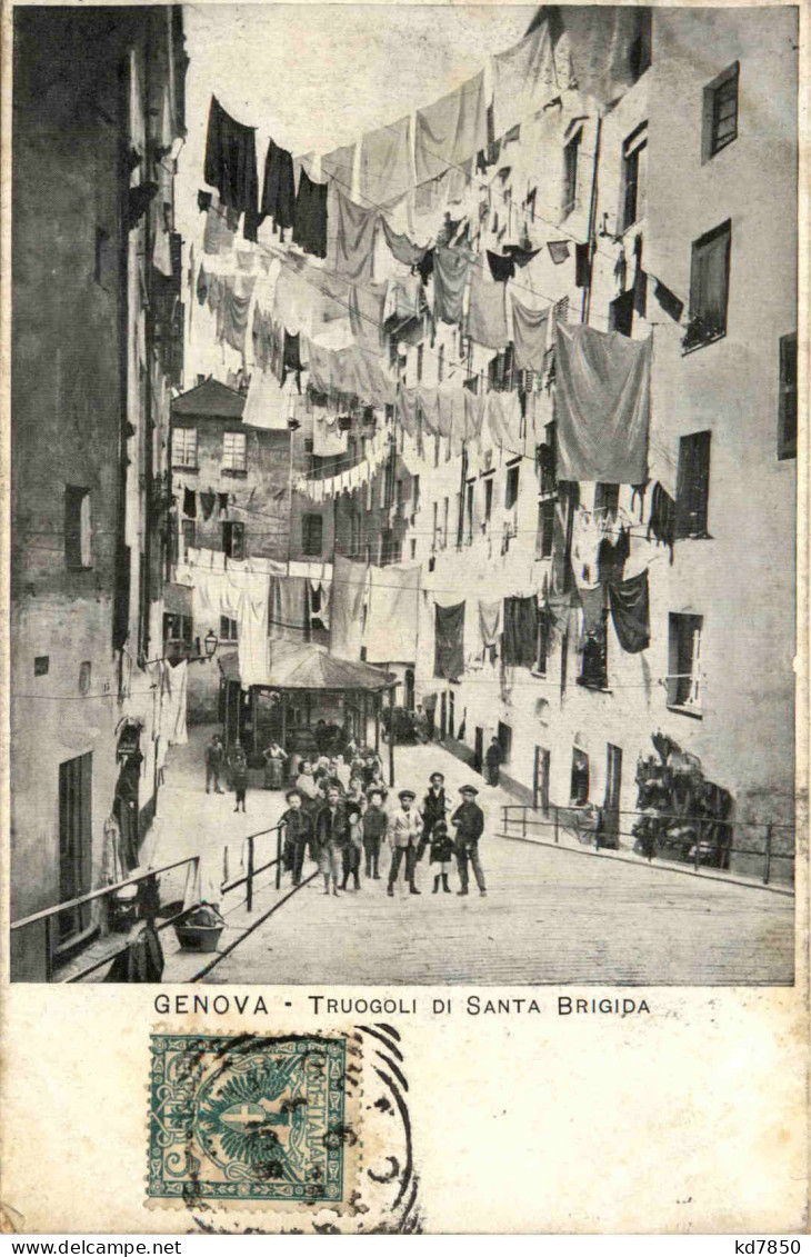 Genova - Truogoli Di S. Brigida - Genova