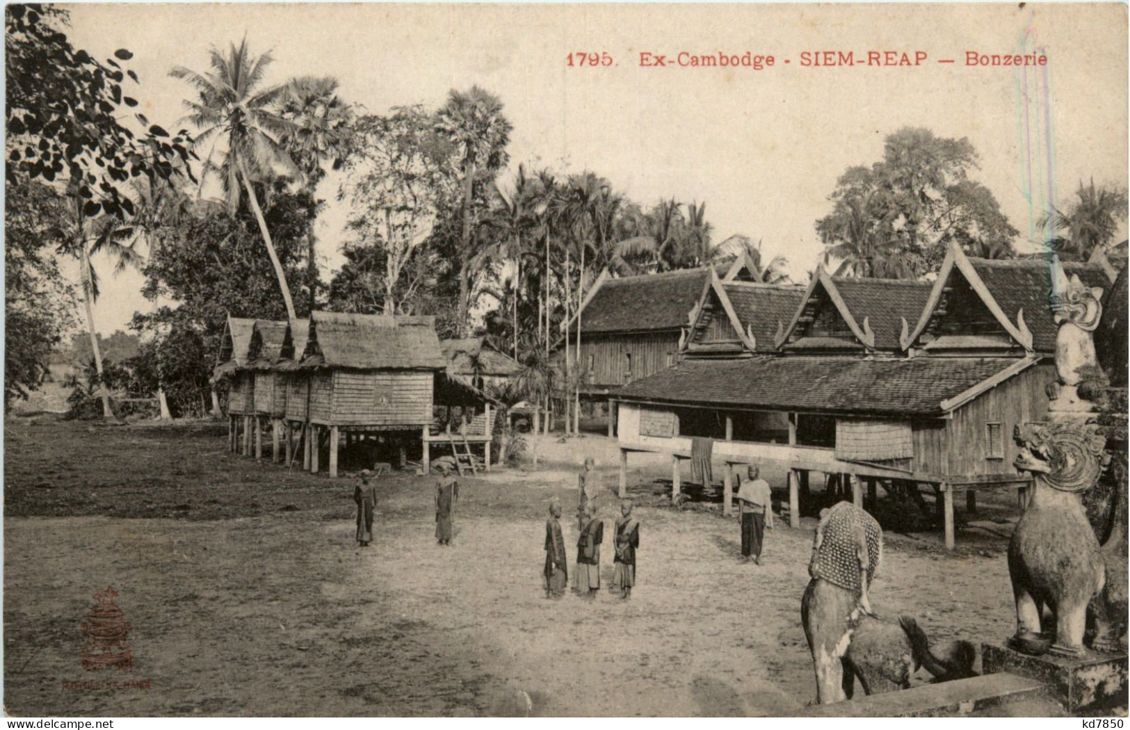 Siem-Reap - Bonzerie - Cambodge
