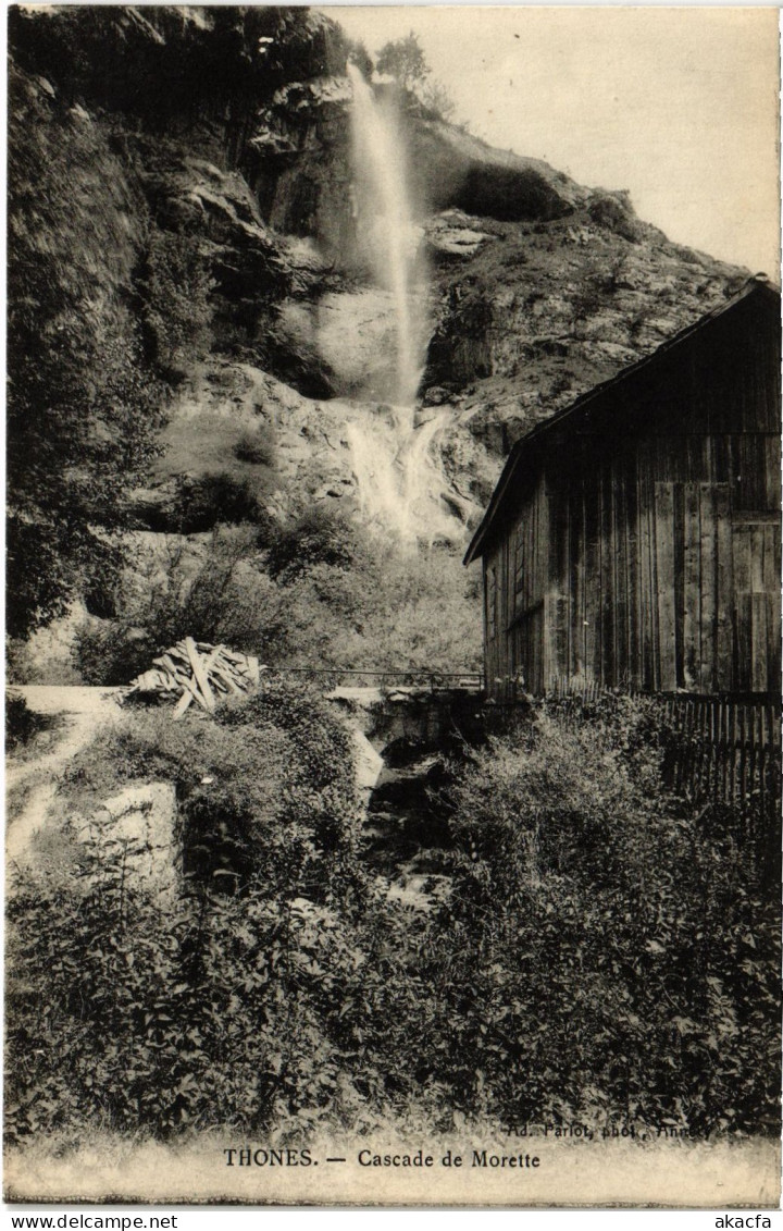 CPA Thones Cascade De Morette (1390767) - Thônes