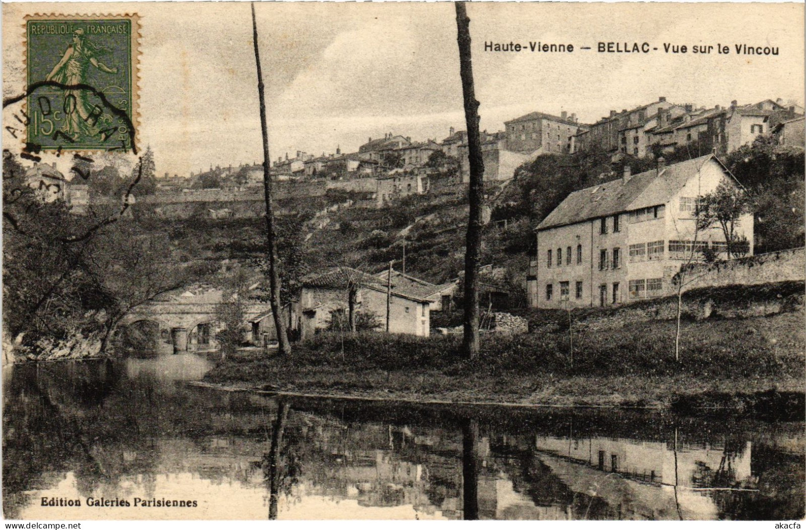 CPA Bellac Vue Sur Le Vincou (1391077) - Bellac