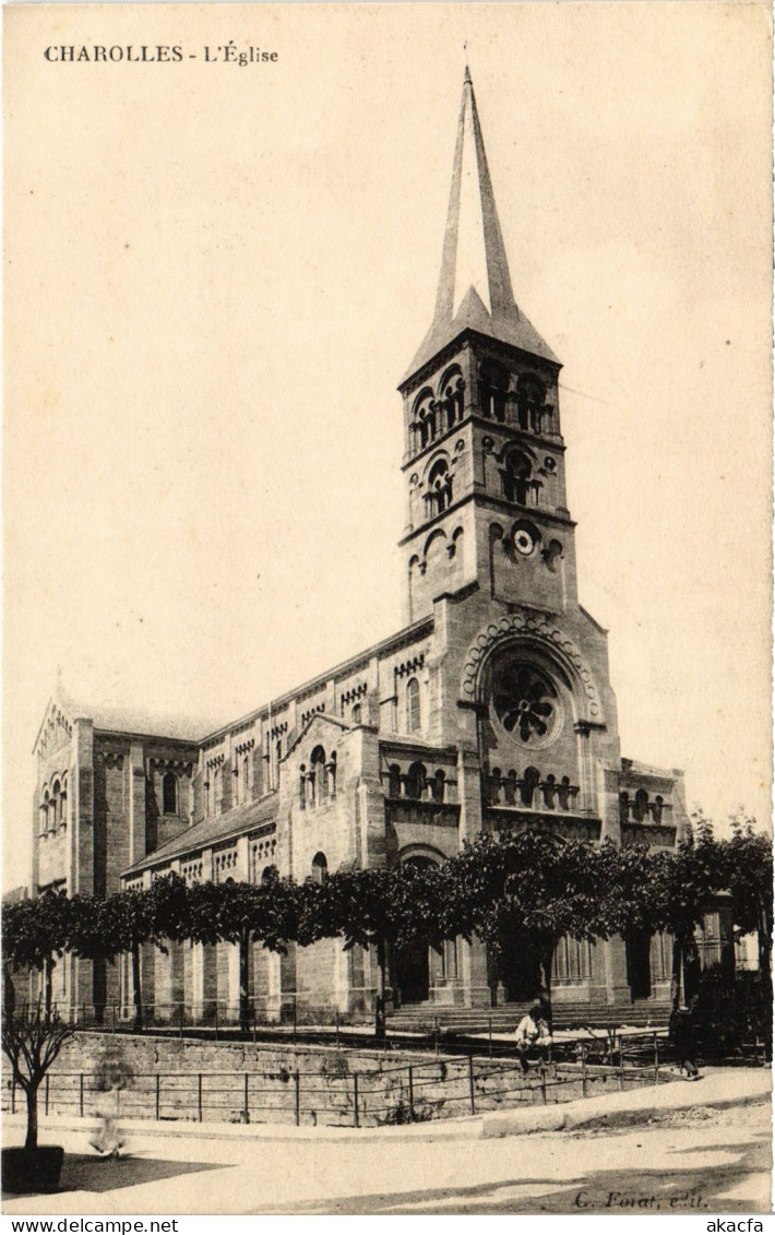 CPA Charolles Église (1390632) - Charolles