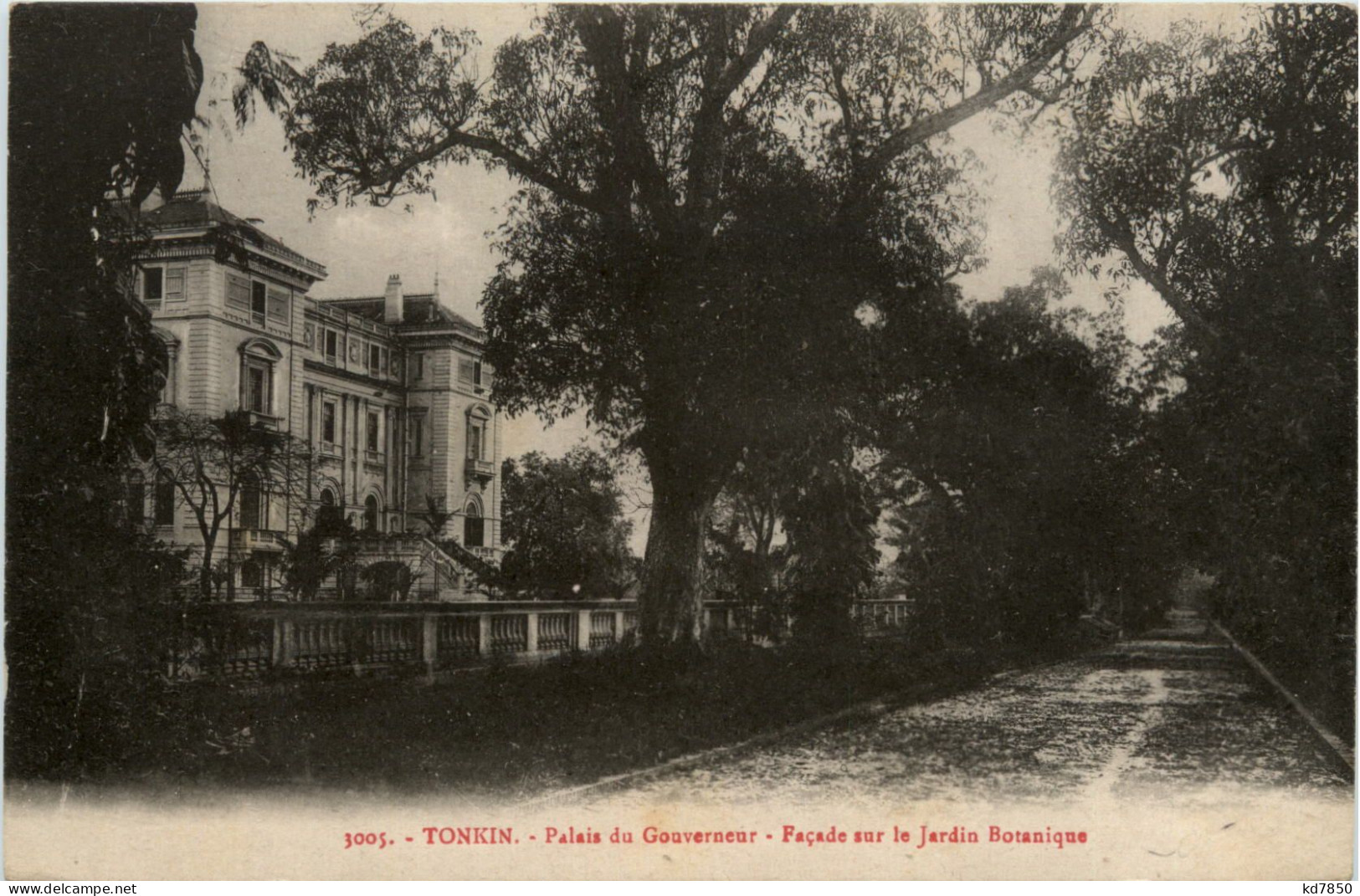 Tonkin - Hanoi - Palais Du Gouverneur - Viêt-Nam