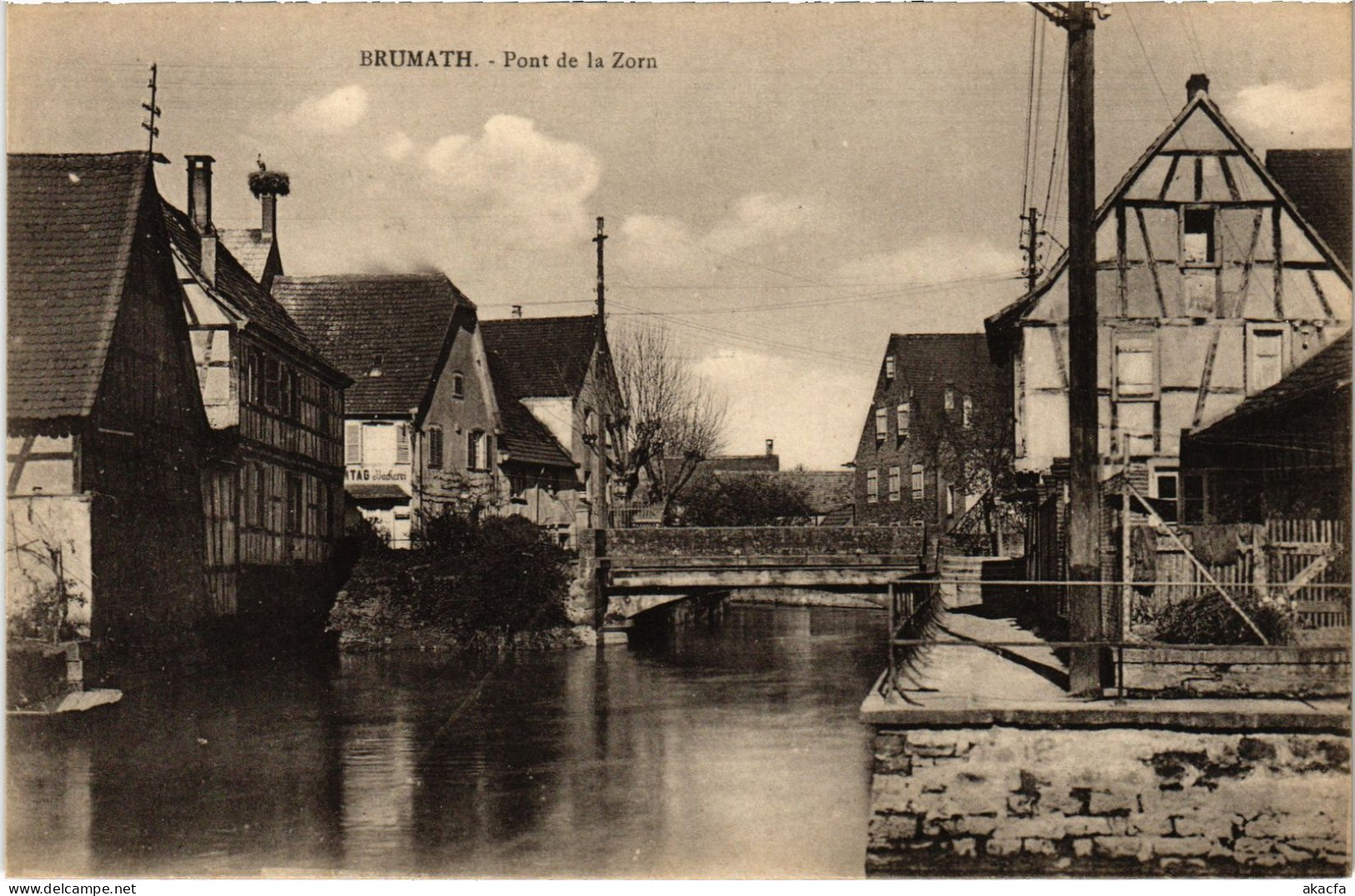 CPA Brumath Pont De La Zorn (1390298) - Brumath