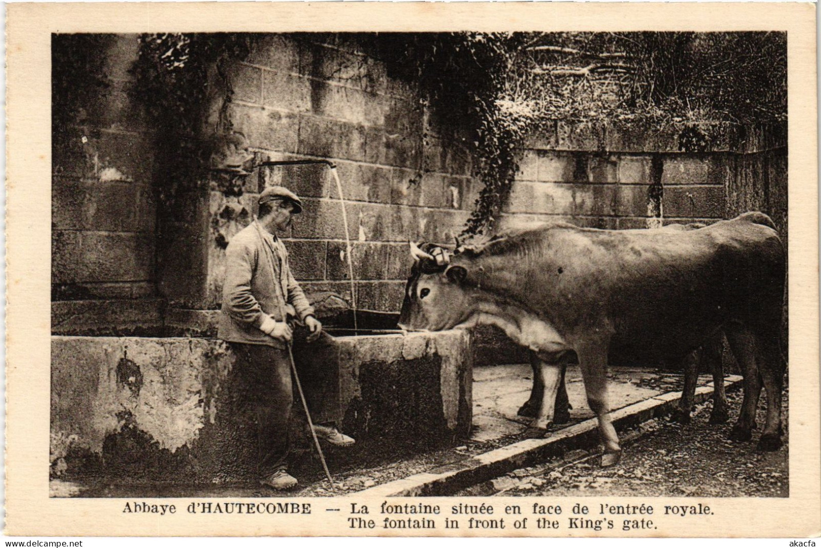 CPA Abbaye De Hautecombe La Fontaine (1390693) - Other & Unclassified