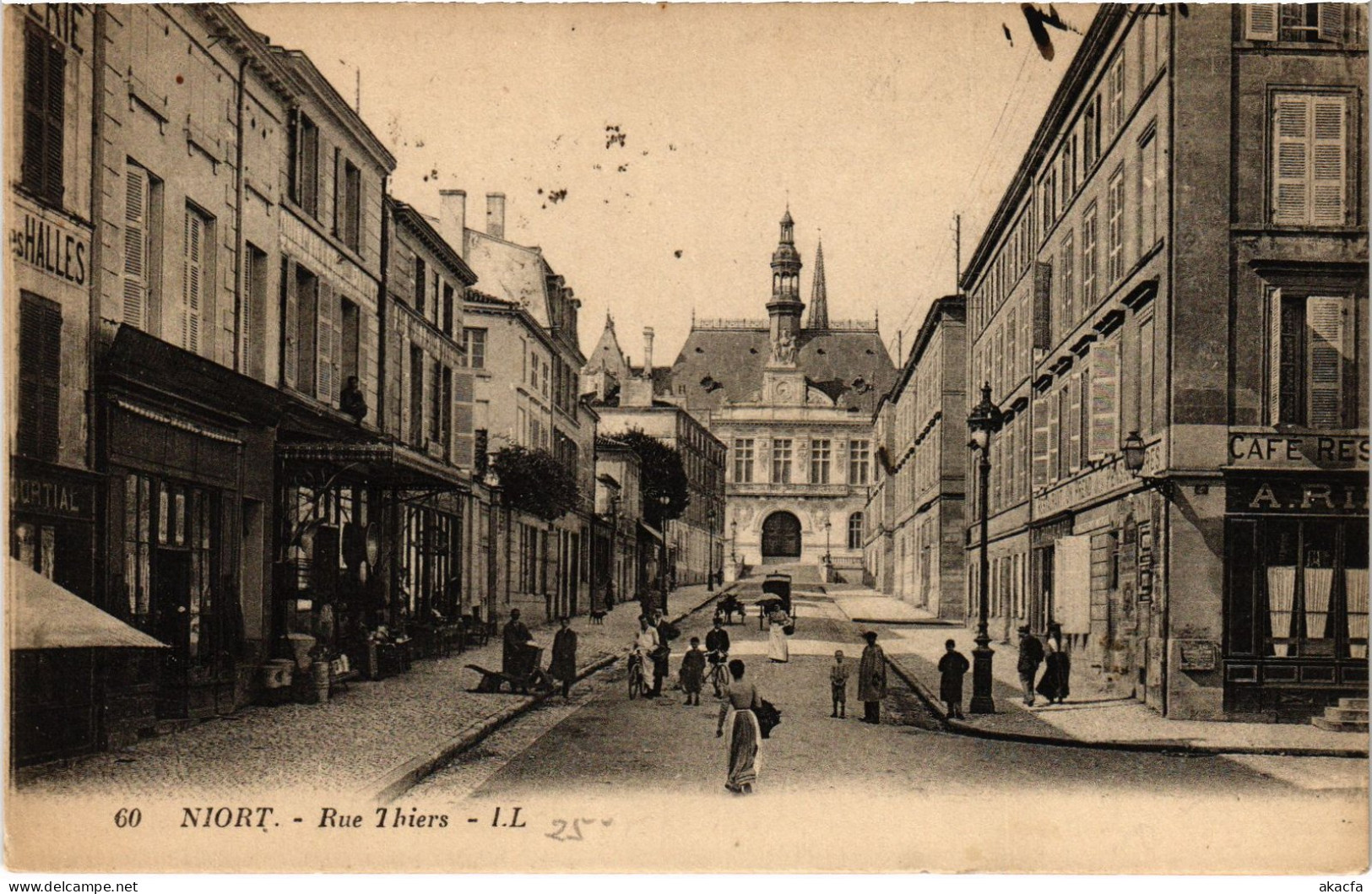 CPA Niort Rue Thiers (1390963) - Niort