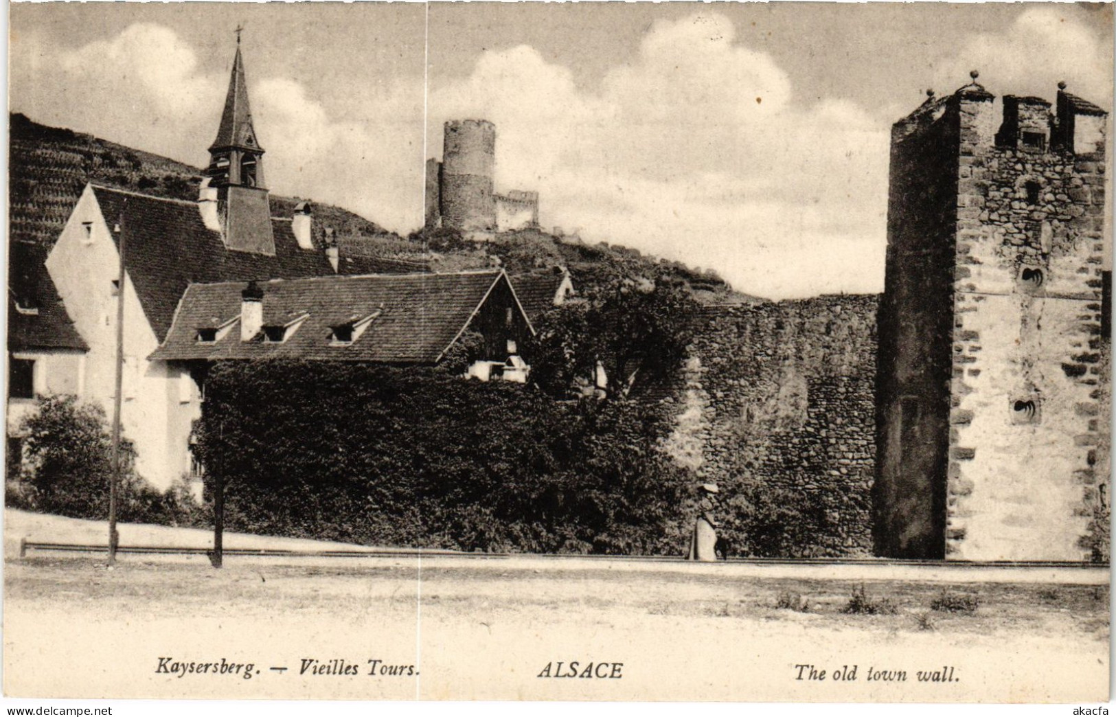 CPA Alsace Kaysersberg Vieilles Tours (1390408) - Kaysersberg