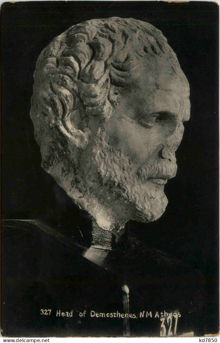 Athenes - Head Of Demosthenes - Grèce