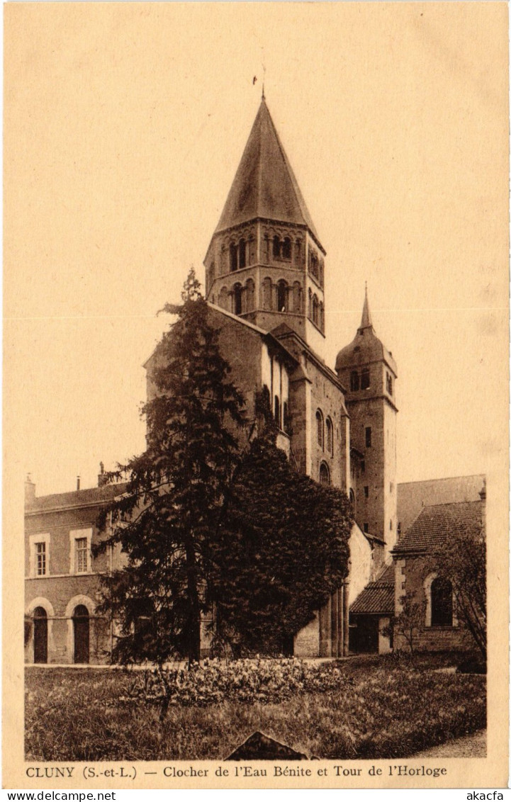 CPA Cluny Clocher De L'Eau Bénite (1390587) - Cluny