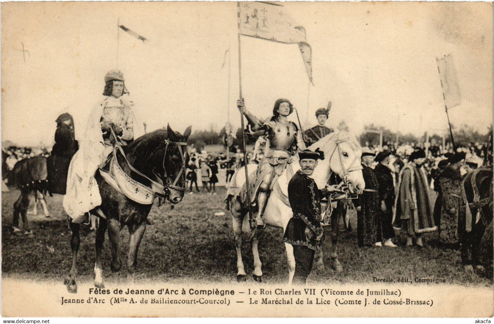 CPA Fetes De Jeanne D'Arc Compiegne Roi Charles VII (1279922) - Compiegne