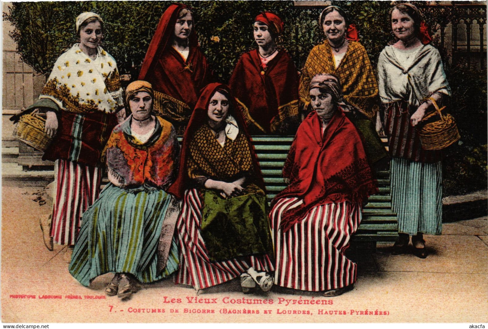 CPA Pyrénées Bigorre Costume Folklore (1390260) - Bagneres De Bigorre