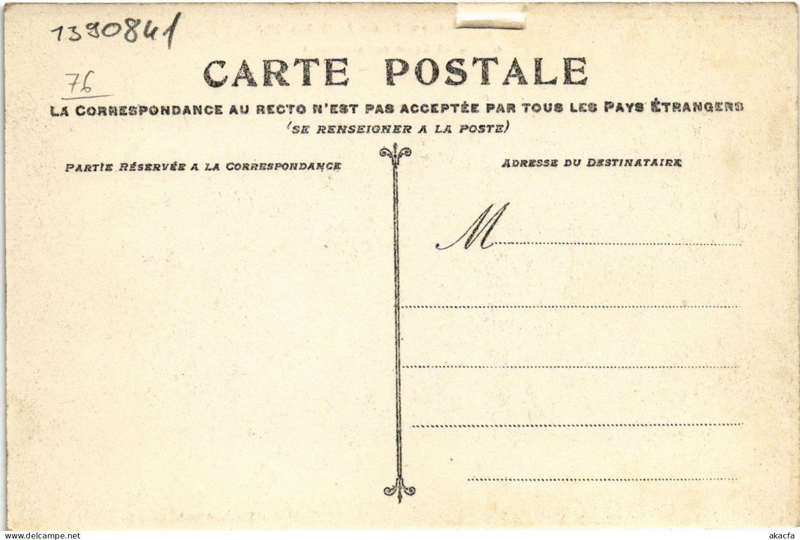 CPA Elbeuf Cavée Des Ecameaux Orage 1908 (1390841) - Elbeuf