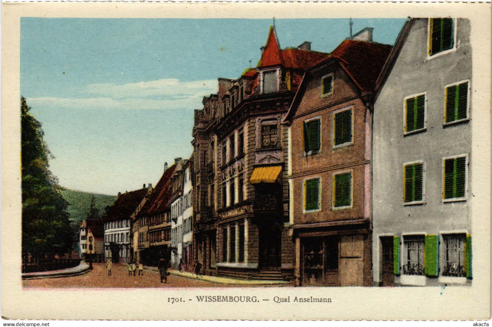 CPA Wissembourg Quai Anselmann (1390467) - Wissembourg