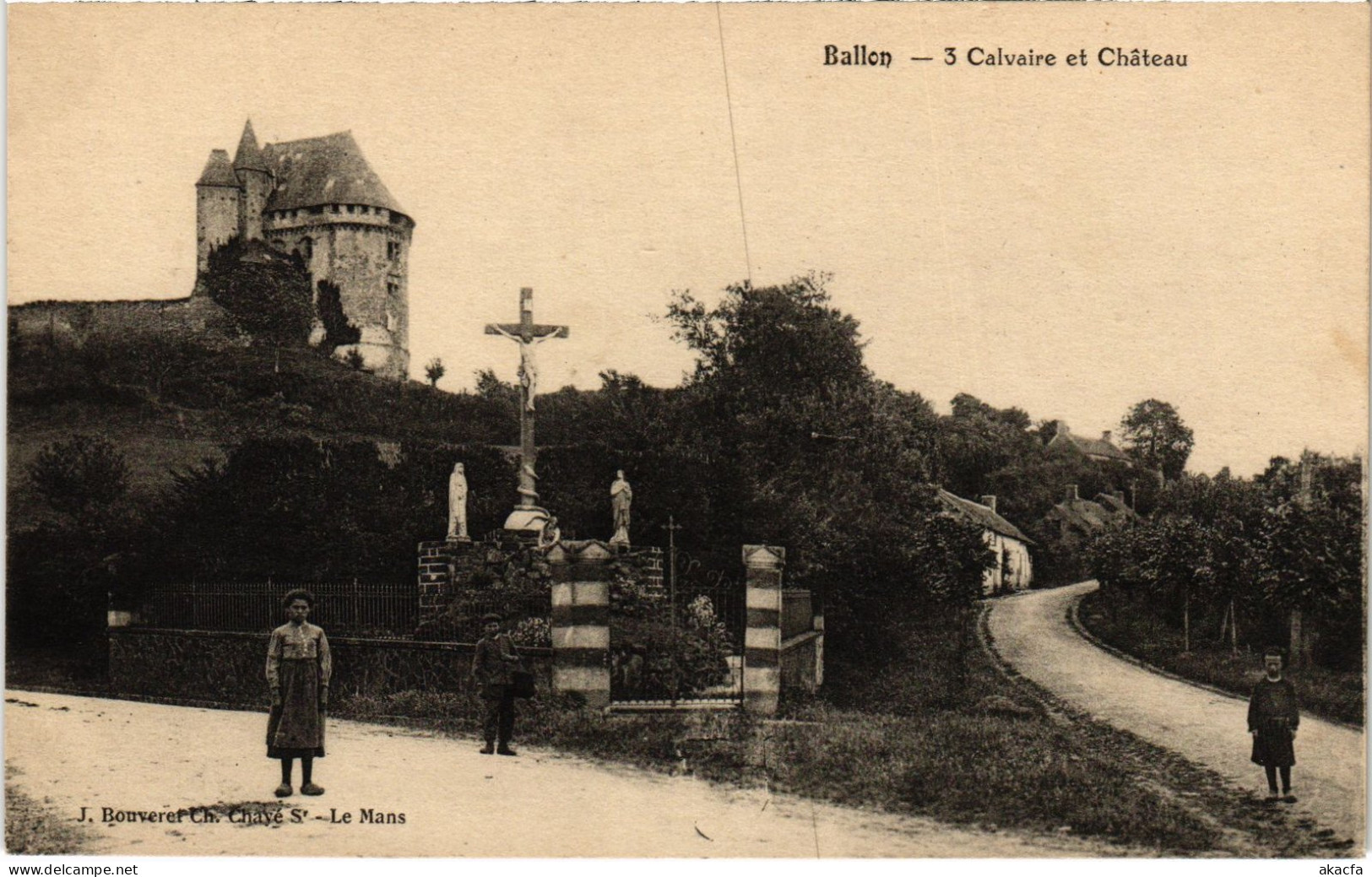 CPA Ballon Clavaire Et Chateau (1390669) - Andere & Zonder Classificatie