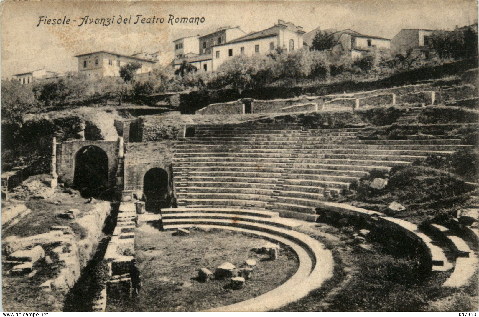 Fiesole - Avanzi Del Teatro Romano - Autres & Non Classés