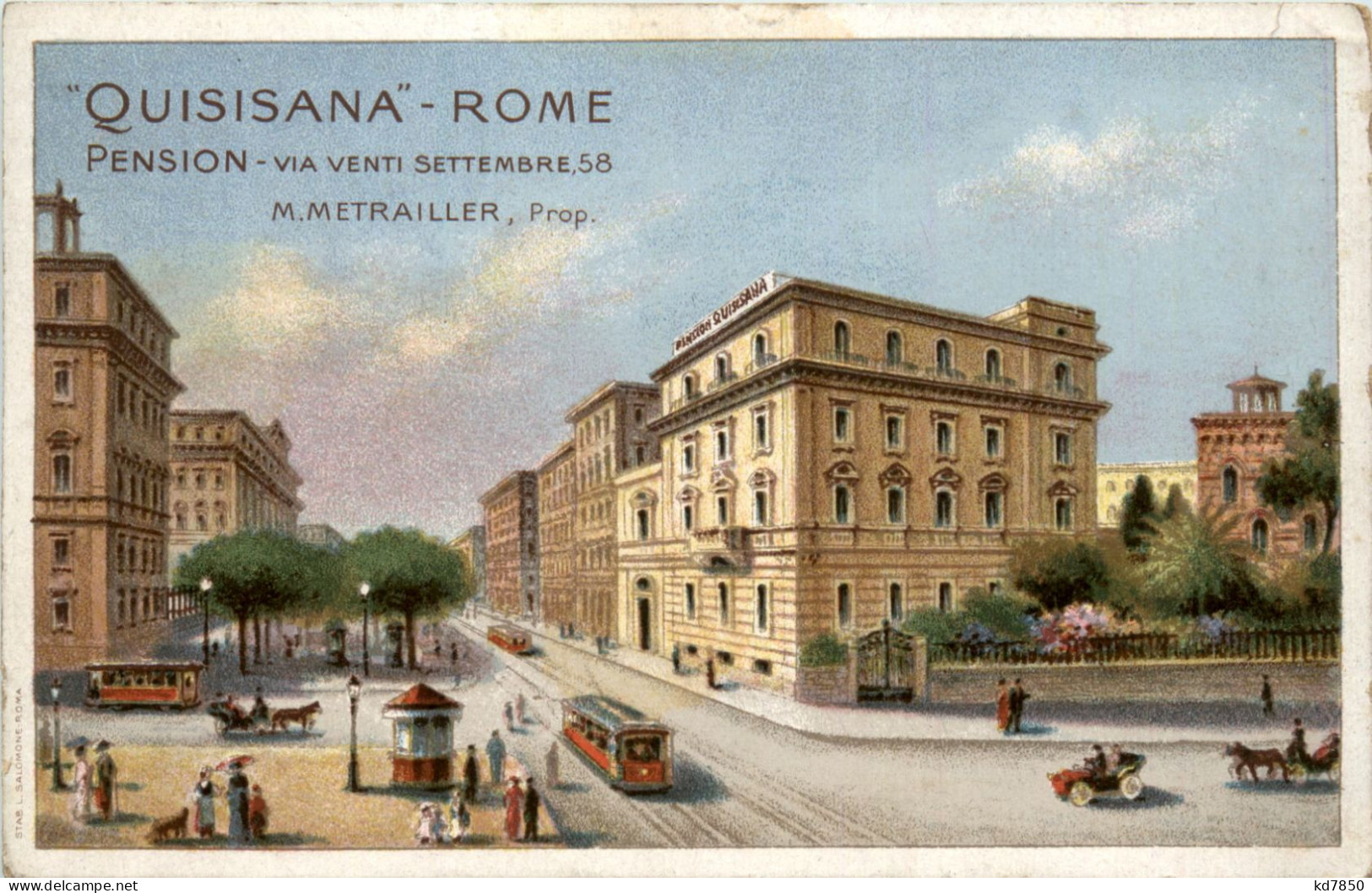 Roma - Pension Quisisana - Andere & Zonder Classificatie