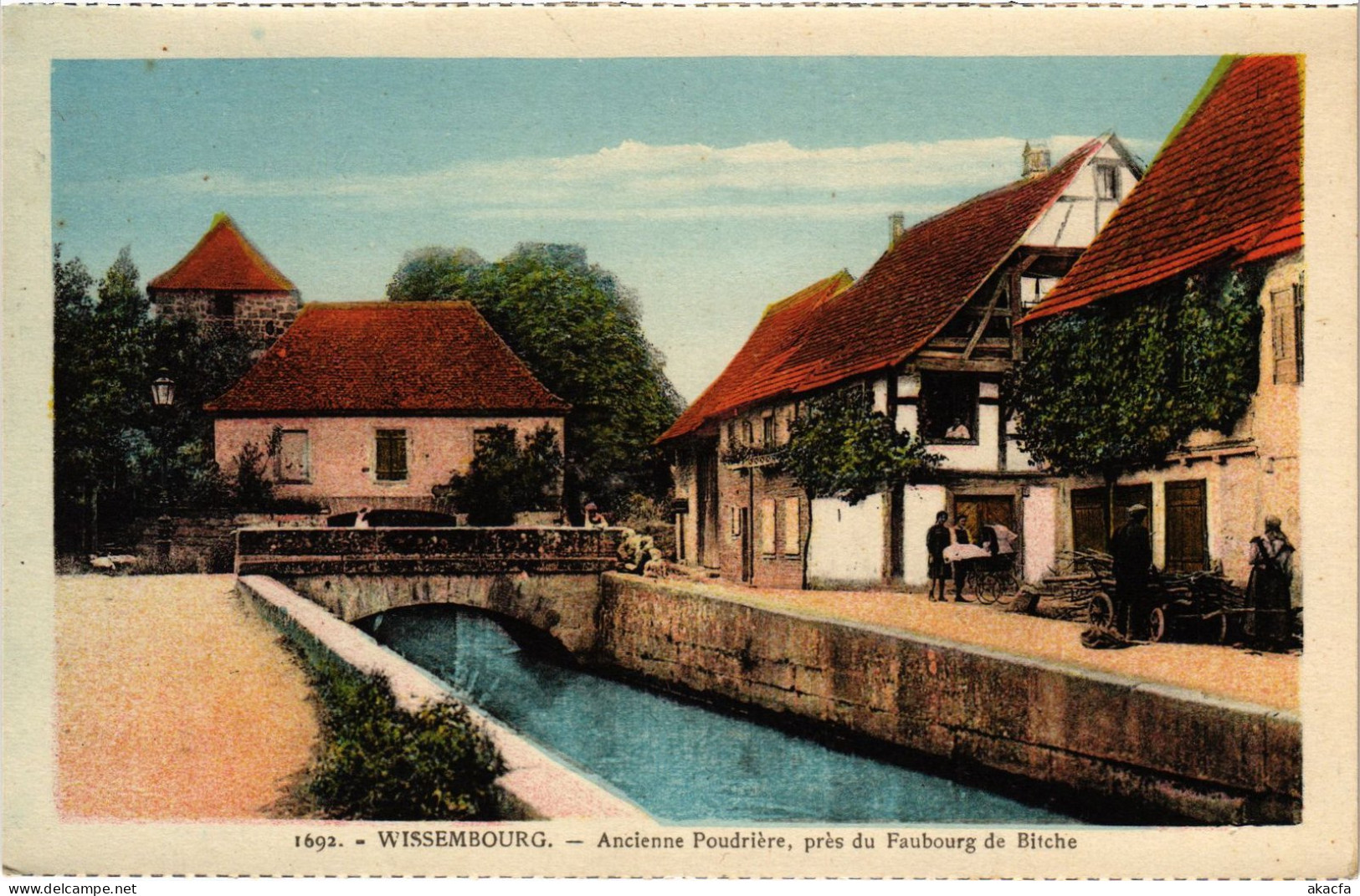CPA Wissembourg Ancienne Pudriere (1390466) - Wissembourg